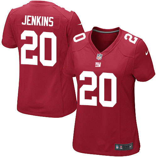 Women's Nike New York Giants #20 Janoris Jenkins Game Red Alternate NFL Jersey