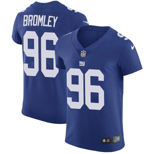 Men's Nike New York Giants #96 Jay Bromley Royal Blue Team Color Vapor Untouchable Elite Player NFL Jersey