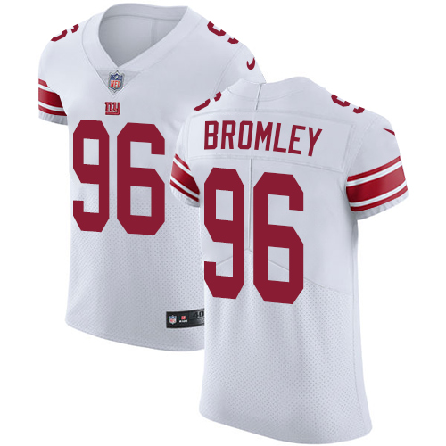 Men's Nike New York Giants #96 Jay Bromley White Vapor Untouchable Elite Player NFL Jersey