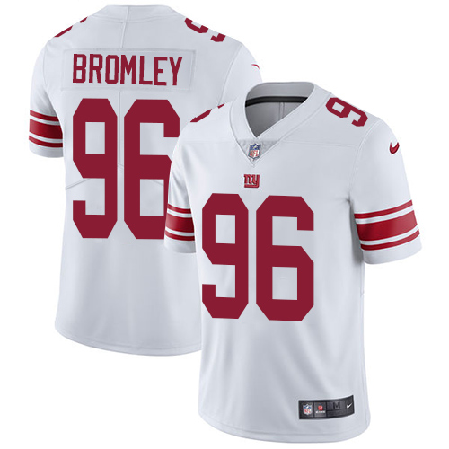Men's Nike New York Giants #96 Jay Bromley White Vapor Untouchable Limited Player NFL Jersey