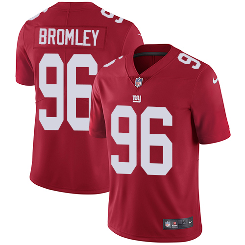 Youth Nike New York Giants #96 Jay Bromley Red Alternate Vapor Untouchable Elite Player NFL Jersey