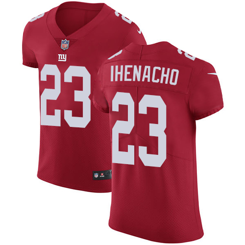 Men's Nike New York Giants #23 Duke Ihenacho Red Alternate Vapor Untouchable Elite Player NFL Jersey