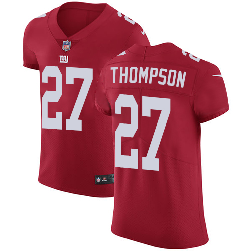 Men's Nike New York Giants #27 Darian Thompson Red Alternate Vapor Untouchable Elite Player NFL Jersey