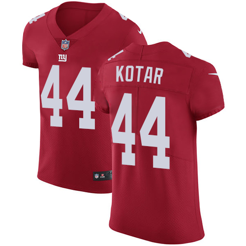 Men's Nike New York Giants #44 Doug Kotar Red Alternate Vapor Untouchable Elite Player NFL Jersey
