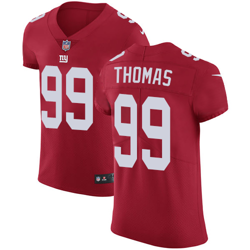 Men's Nike New York Giants #99 Robert Thomas Red Alternate Vapor Untouchable Elite Player NFL Jersey