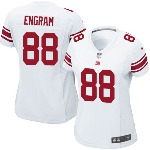 Women's Nike New York Giants #88 Evan Engram Game White NFL Jersey