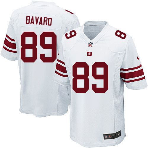 Men's Nike New York Giants #89 Mark Bavaro Game White NFL Jersey