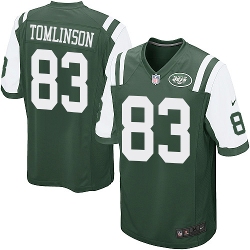 Men's Nike New York Jets #83 Eric Tomlinson Game Green Team Color NFL Jersey