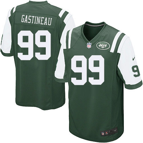 Men's Nike New York Jets #99 Mark Gastineau Game Green Team Color NFL Jersey