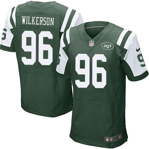 Men's Nike New York Jets #96 Muhammad Wilkerson Green Team Color Vapor Untouchable Elite Player NFL Jersey