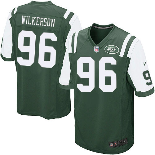 Men's Nike New York Jets #96 Muhammad Wilkerson Game Green Team Color NFL Jersey
