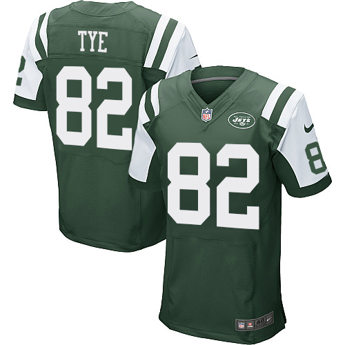 Men's Nike New York Jets #82 Will Tye Green Team Color Vapor Untouchable Elite Player NFL Jersey