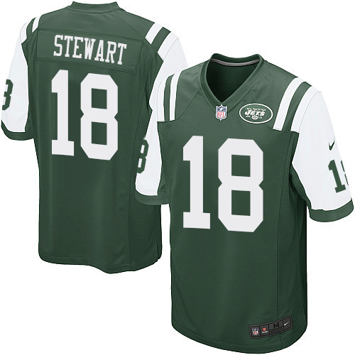 Men's Nike New York Jets #18 ArDarius Stewart Game Green Team Color NFL Jersey