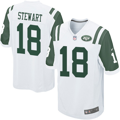 Men's Nike New York Jets #18 ArDarius Stewart Game White NFL Jersey