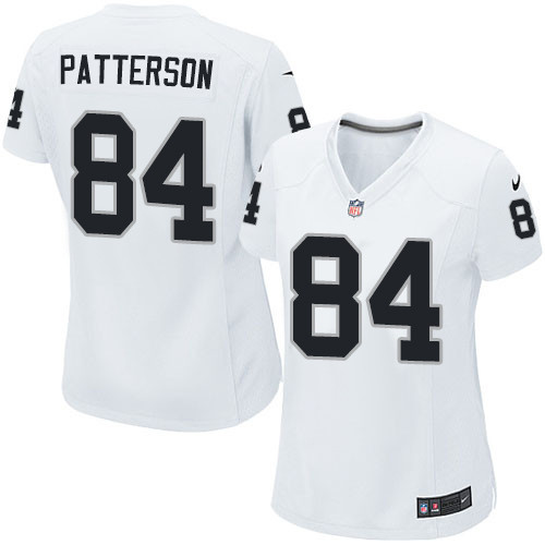 Women's Nike Oakland Raiders #84 Cordarrelle Patterson Game White NFL Jersey