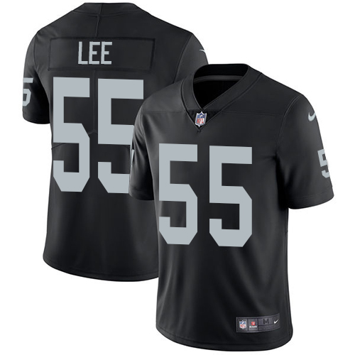 Men's Nike Oakland Raiders #55 Marquel Lee Black Team Color Vapor Untouchable Limited Player NFL Jersey