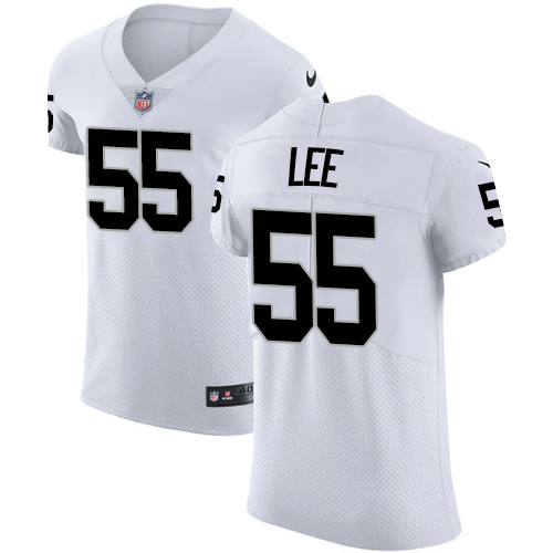 Men's Nike Oakland Raiders #55 Marquel Lee White Vapor Untouchable Elite Player NFL Jersey