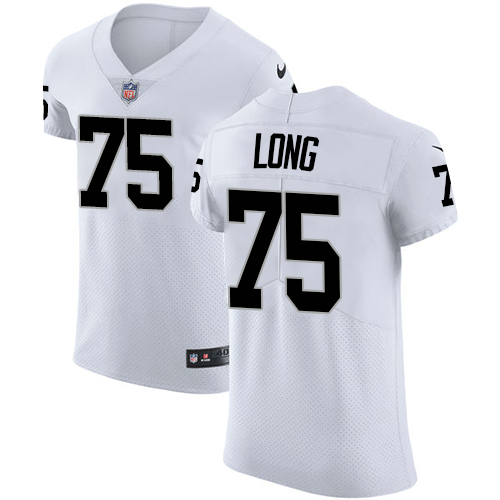 Men's Nike Oakland Raiders #75 Howie Long White Vapor Untouchable Elite Player NFL Jersey