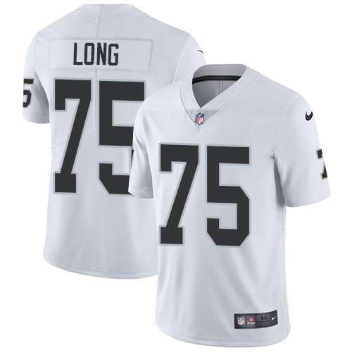 Youth Nike Oakland Raiders #75 Howie Long White Vapor Untouchable Elite Player NFL Jersey
