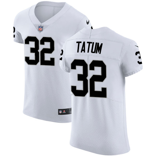 Men's Nike Oakland Raiders #32 Jack Tatum White Vapor Untouchable Elite Player NFL Jersey