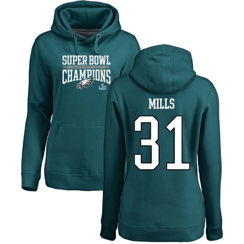Women's Nike Philadelphia Eagles #31 Jalen Mills White Vapor Untouchable Elite Player NFL Jersey