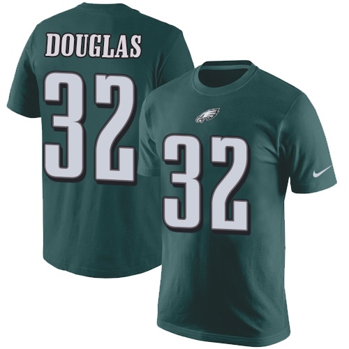 NFL Nike Philadelphia Eagles #32 Rasul Douglas Green Rush Pride Name & Number T-Shirt
