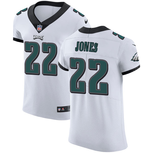 Men's Nike Philadelphia Eagles #22 Sidney Jones White Vapor Untouchable Elite Player NFL Jersey