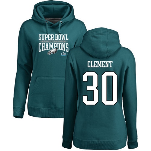 Women's Nike Philadelphia Eagles #30 Corey Clement White Vapor Untouchable Elite Player NFL Jersey