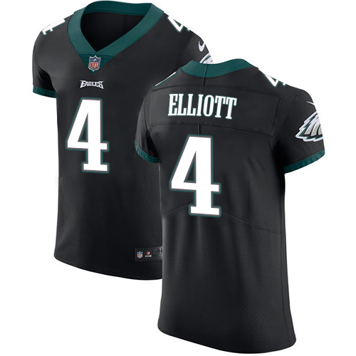 Men's Nike Philadelphia Eagles #4 Jake Elliott Black Vapor Untouchable Elite Player NFL Jersey