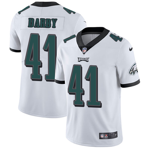 Men's Nike Philadelphia Eagles #41 Ronald Darby White Vapor Untouchable Limited Player NFL Jersey