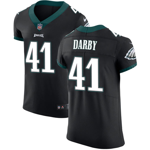 Men's Nike Philadelphia Eagles #41 Ronald Darby Black Vapor Untouchable Elite Player NFL Jersey