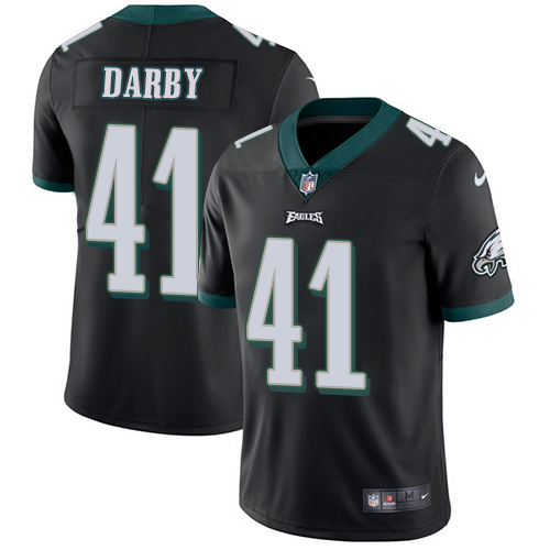 Men's Nike Philadelphia Eagles #41 Ronald Darby Black Alternate Vapor Untouchable Limited Player NFL Jersey