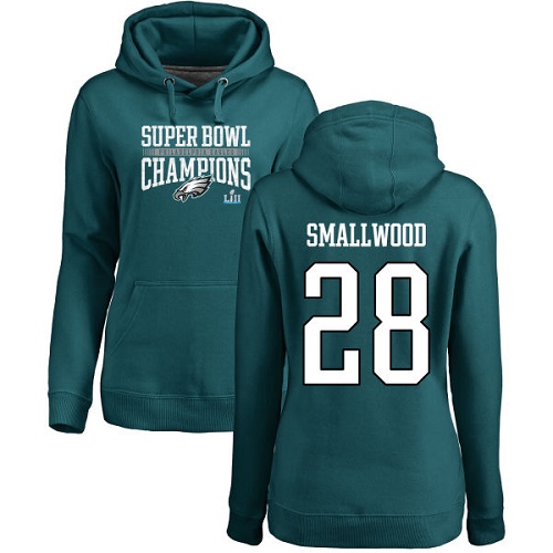 Women's Nike Philadelphia Eagles #28 Wendell Smallwood White Vapor Untouchable Elite Player NFL Jersey