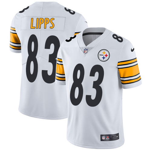 Youth Nike Pittsburgh Steelers #83 Louis Lipps White Vapor Untouchable Limited Player NFL Jersey