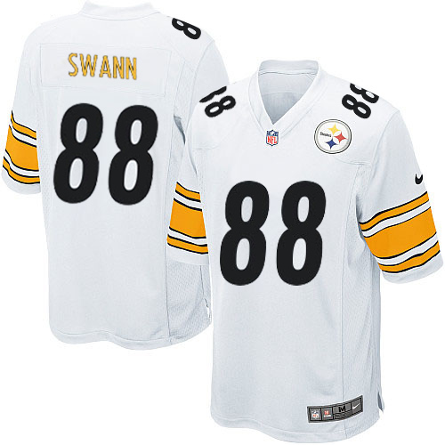 Men's Nike Pittsburgh Steelers #88 Lynn Swann Game White NFL Jersey