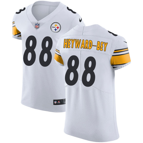 Men's Nike Pittsburgh Steelers #88 Darrius Heyward-Bey White Vapor Untouchable Elite Player NFL Jersey
