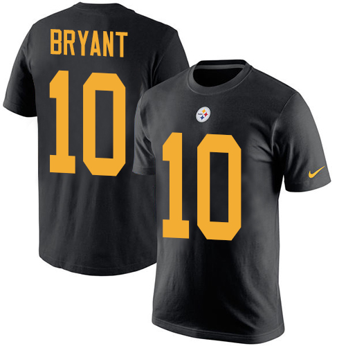 NFL Nike Pittsburgh Steelers #10 Martavis Bryant Black Rush Pride Name & Number T-Shirt