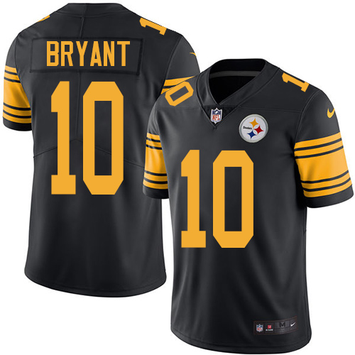 Men's Nike Pittsburgh Steelers #10 Martavis Bryant Limited Black Rush Vapor Untouchable NFL Jersey