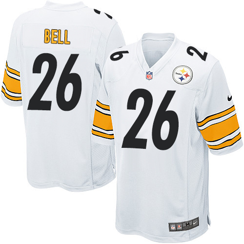 Men's Nike Pittsburgh Steelers #26 Le'Veon Bell Game White NFL Jersey