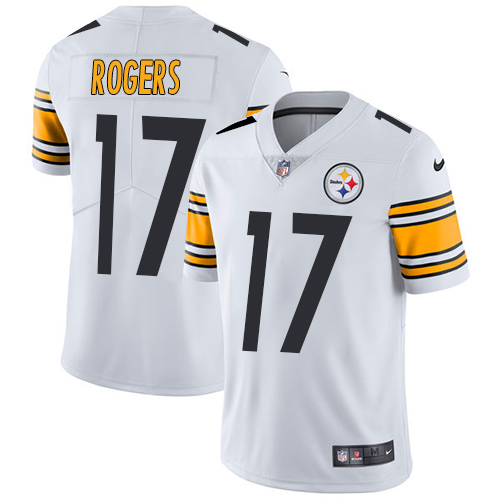 Youth Nike Pittsburgh Steelers #17 Eli Rogers White Vapor Untouchable Limited Player NFL Jersey