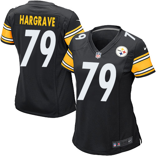 Women's Nike Pittsburgh Steelers #79 Javon Hargrave Game Black Team Color NFL Jersey