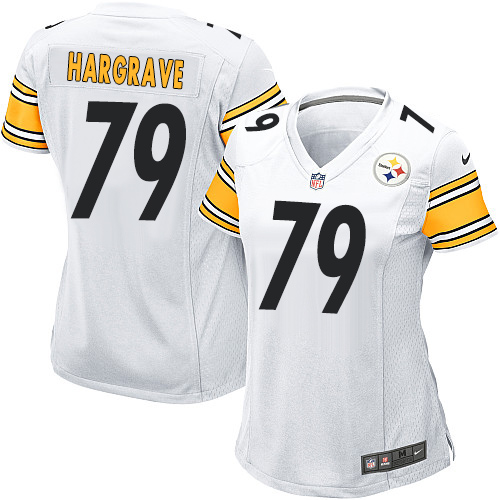 Women's Nike Pittsburgh Steelers #79 Javon Hargrave Game White NFL Jersey