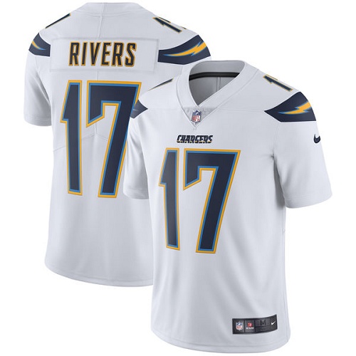 Youth Nike Los Angeles Chargers #17 Philip Rivers White Vapor Untouchable Elite Player NFL Jersey