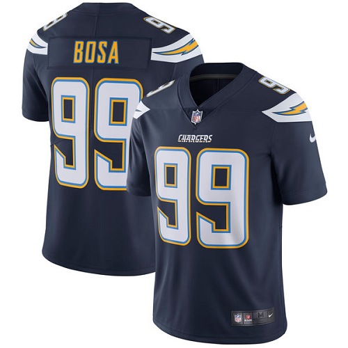 Youth Nike Los Angeles Chargers #99 Joey Bosa Navy Blue Team Color Vapor Untouchable Elite Player NFL Jersey