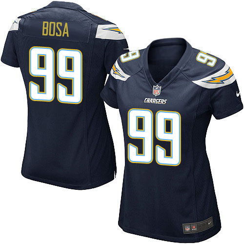 Women's Nike Los Angeles Chargers #99 Joey Bosa Game Navy Blue Team Color NFL Jersey