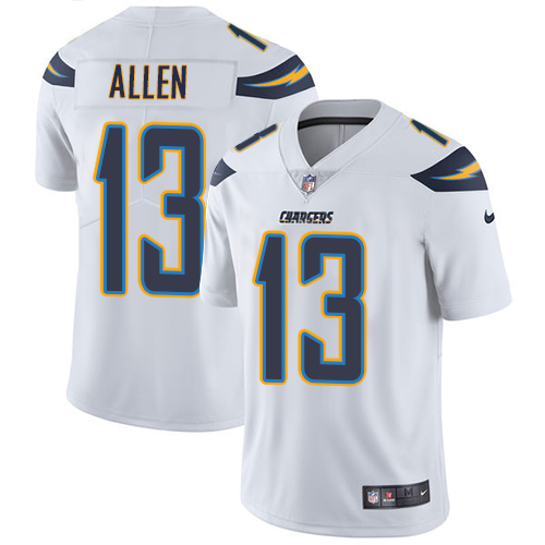 Youth Nike Los Angeles Chargers #13 Keenan Allen White Vapor Untouchable Elite Player NFL Jersey