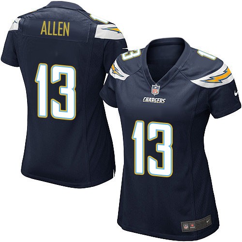 Women's Nike Los Angeles Chargers #13 Keenan Allen Game Navy Blue Team Color NFL Jersey
