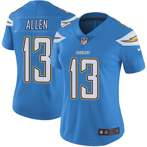 Women's Nike Los Angeles Chargers #13 Keenan Allen Electric Blue Alternate Vapor Untouchable Elite Player NFL Jersey