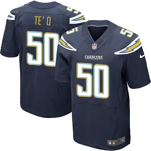 Men's Nike Los Angeles Chargers #62 Max Tuerk Limited Olive 2017 Salute to Service NFL Jersey