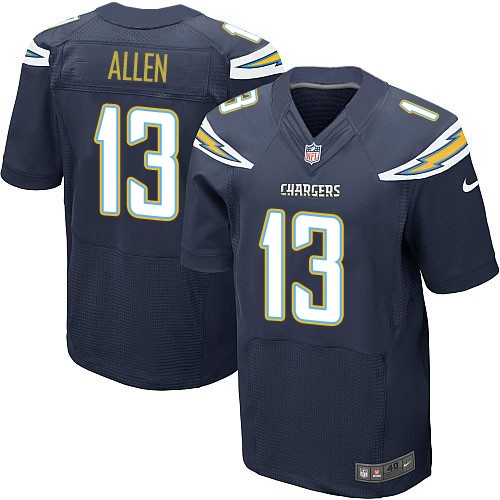 Men's Nike Los Angeles Chargers #13 Keenan Allen New Elite Navy Blue Team Color NFL Jersey